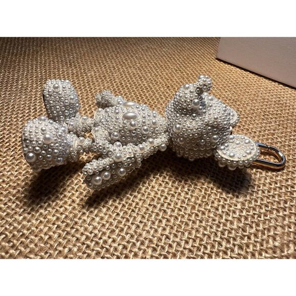 Disney X Baublebar Pearl Mickey Mouse Charm Keychain -Rare/HTF - Picture 7 of 12